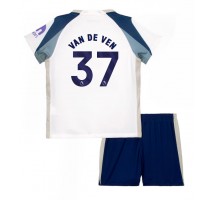 Tottenham Hotspur Micky van de Ven #37 Koszulka Podstawowa dzieci 2025-26 Krótki Rękaw (+ krótkie spodenki)